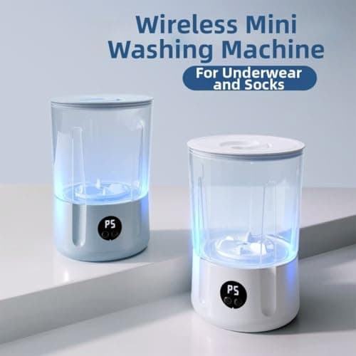 Washer Washing Compact Laundry Wireless Tub Machine Compact — view 3