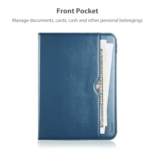 ProCase Leather Case for iPad A16 11th Gen 2025/10th Gen 2022 -Teal — view 5