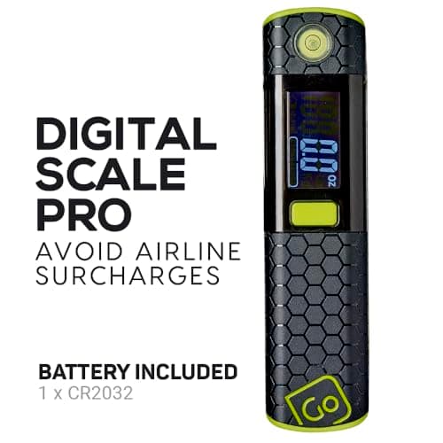 Go Travel Ultra Digital Luggage Scale, 50kg Capacity with Strap, Backlight — view 2