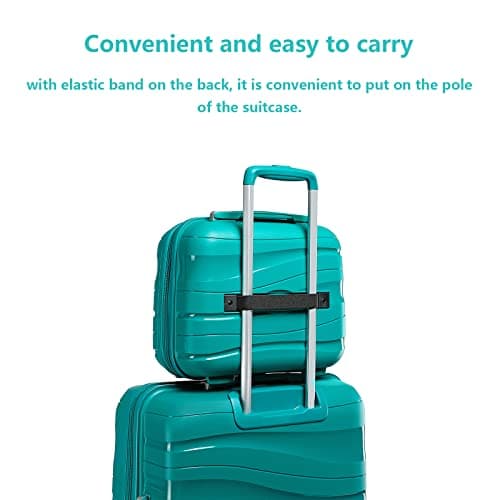 Kono Travel Case 36×30×19cm, Lightweight Hard Shell Cosmetic Organiser — view 4