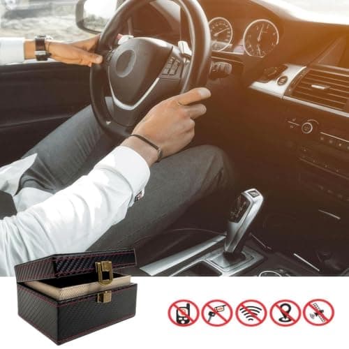DOETYD Faraday Signal Blocker Box with 4-Key Capacity - Keyless Entry Safe Protector for Car Security — view 2