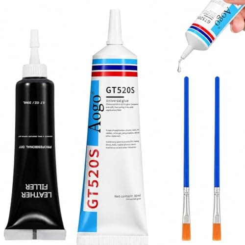 BUDOCI Leather Repair Kit, Black Leather Repair Cream Set for Car Seat, Steering Wheel, Sofa, Jacket, Purse, Belt, Shoes & Faux Leather | Fix Scratches, Cracks, Peeling & Restore Leather