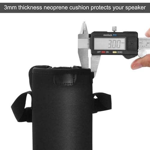 OURHZTB Carrying Case Compatible with Ultimate Ears UE Boom 3/Boom 4 Portable Bluetooth Speaker, Soft Neoprene Cover Travel Case Storage Bag Pouch Speaker Case Sleeve with Handle — view 4