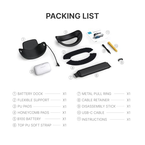 BOBOVR P4U Battery Strap Compatible with PICO 4 Ultra & Ultra Enterprise,10000mAh Extended Battery Pack for Enhanced VR Experience, Lightweight & Ergonomic Design for Prolonged Gaming Sessions — view 6