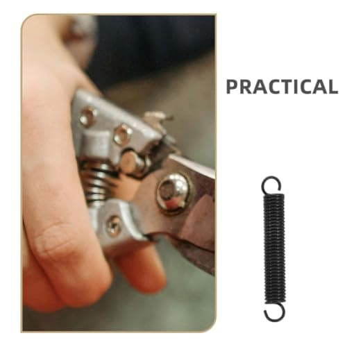 6pcs Pruning Shear Replacement Spring Stainless Steel Black Heavy Duty — view 5