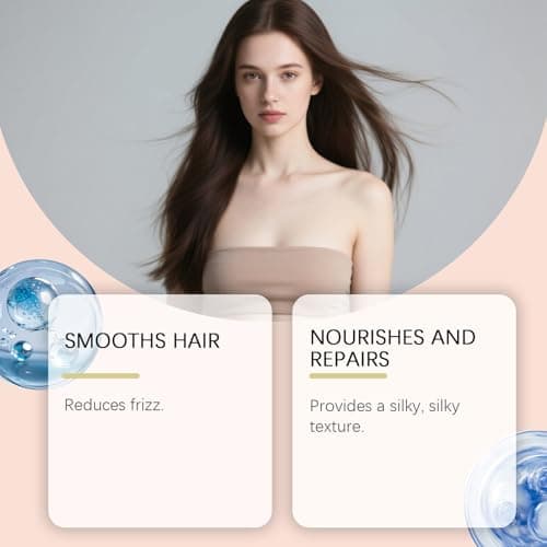 Smoothing Air Dry Cream for Hair,Cream for Frizzy Hair,Frizz Control Hair Conditioner for Long-Term Care,Lightweight Styling Cream Frizzy HairSmoothing,Weightless Styling Cream (1pcs, One Size) — view 6