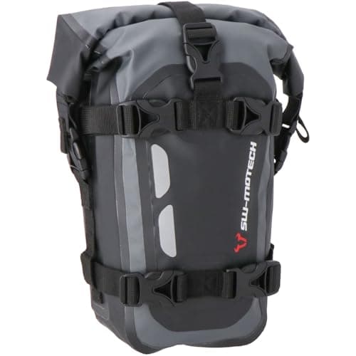 SW-Motech Drybag 80 Motorcycle Tail Bag Grey Motorcycle Pack Luggage Bag