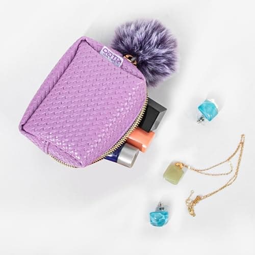 Women's First Aid Kit 120PCS Portable Set Wedding Emergency Kit Items for Girl Lady Mother Wife Nurse for Girl Lady Mother Wife Nurse Present Set (Purple) — view 6