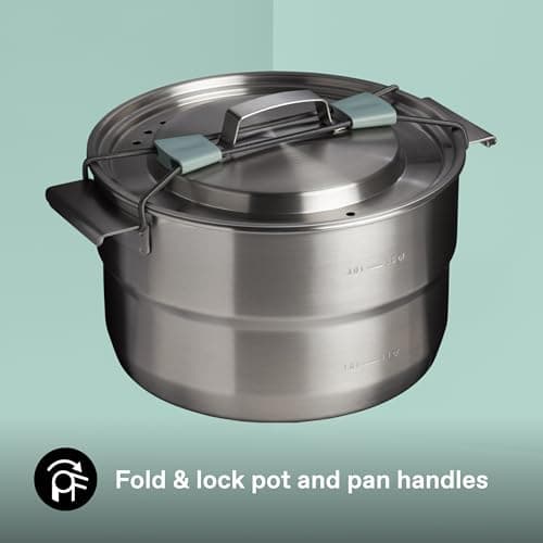 Stanley 1913 Wildfare Full Serve Cookset 3.78L - Shale/Charcoal — view 6