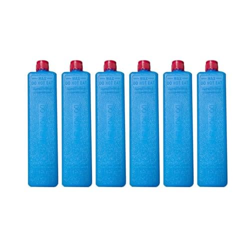 KIXZSAZ Multi-Purpose Cooling Ice Packs And Boxes Efficient Food Storage During Travel And Family Road Trips And Coolers. Features Rubber Plug And Aluminum Cap For Leak Sealing. — view 6