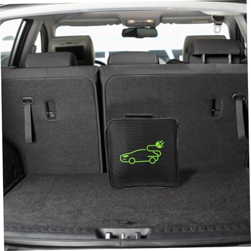GALPADA Black Oxford Cloth Ev Charger Bag for Car Travel Storage — view 3