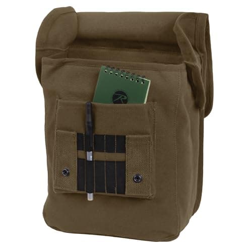 ROTHCO Olive Drab Canvas Map Case Shoulder Bag — view 5