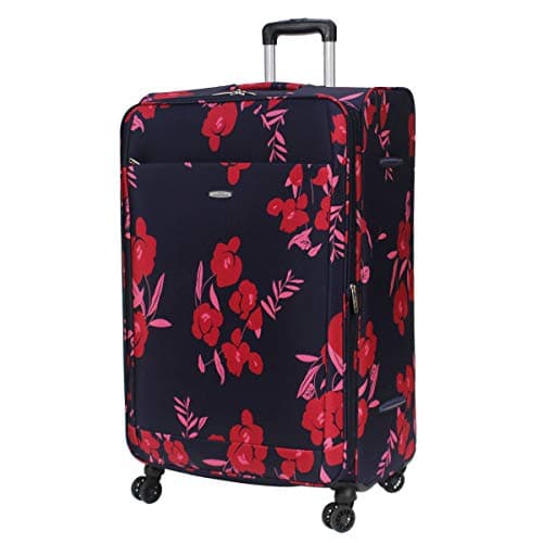 ARIANA Lightweight 4 Wheel Suitcase, Large Hold Luggage - RT561 (Large - 29" (H80xW50xD30cm), Navy)