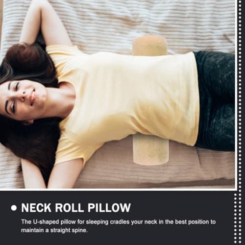 OFFSCH U Shaped Lumbar Pillow for Sleep, Smooth Orthopedic Neck Cushion — view 6