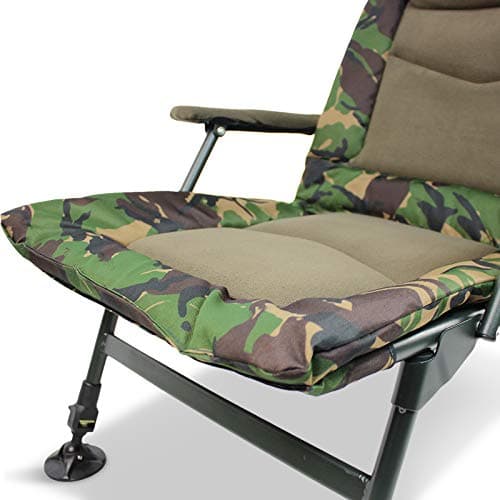 Abode Rip-Stop DPM CAMO Carp Fishing Camping Fleece Armchair Chair — view 3