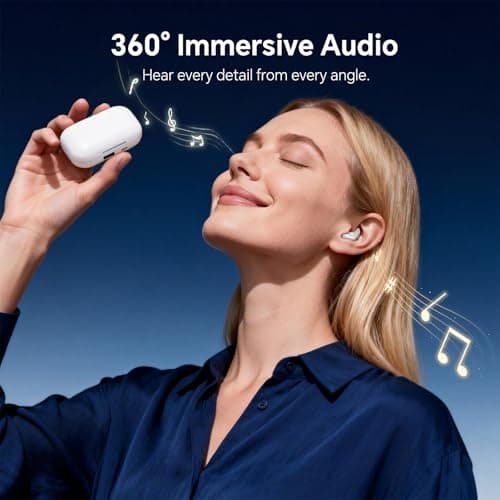 Invisible Sleep Headphones Mini Small Wireless Earbuds for Sleeping Black — view 4