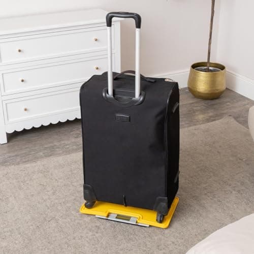Weisure Luggage Scale Platform – Weigh & Measure Suitcases at Home | Avoid Airport Overweight Fees | Cabin Bag Size Guide — view 2