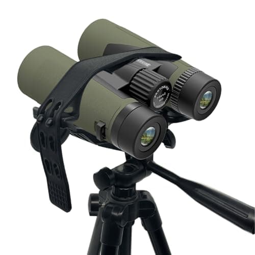 PURSUAL 10x42 Compact Binoculars for Adults High Power With Binocular Adapter Bundle — view 5