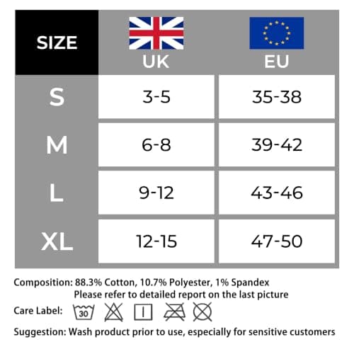 CS CELERSPORT Mens Running Socks Cushioned Tab Sports Socks Trainer Socks for Men Women Cotton Ankle Socks Khaki Mix Low Cut Breathable Athletic Sock(6 Pairs),L — view 2