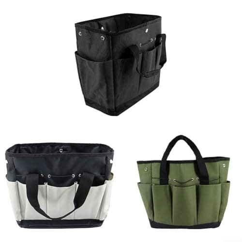 Gardening Tool Bag with Multi Pocket Organizer, Large Capacity Tote — view 6
