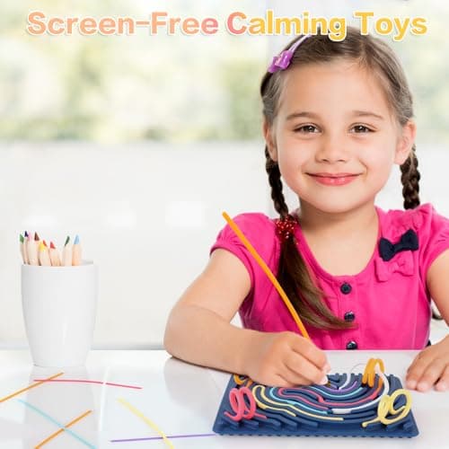 ddLUCK Sensory Activity Board for Autism ADHD, Fidget Toys for Kids Adults — view 5
