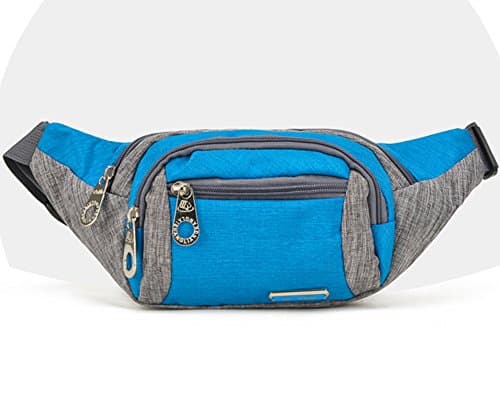 Travel Pouch Compact Security Money Waist Belt Superior Anti-Theft Protection and Comfort Sky Blue — view 2