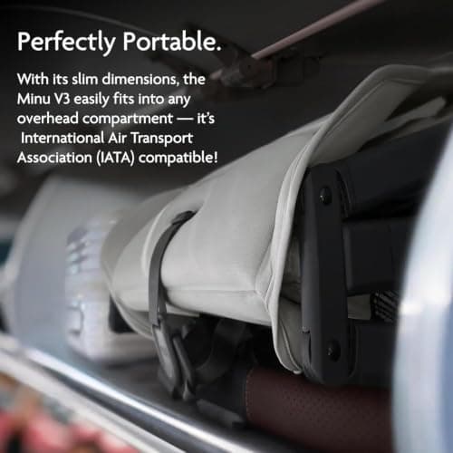 UPPAbaby MINU V3 Travel Stroller | James | Lightweight Baby Pushchair — view 6
