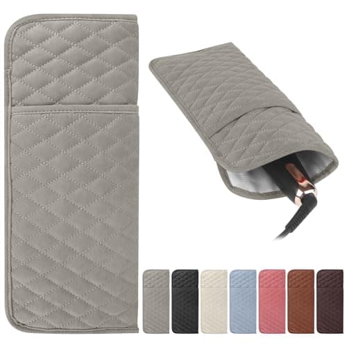 WRORUNER Heat Proof Hair Tools Organizer Cover Bag(13.8" x 5.5")