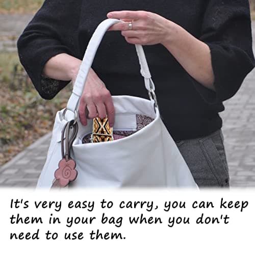 Shoulder Strap for Bag Adjustable Bag Straps Wide 3.8 cm with Silver Buckle, Handbags Straps Replacement for Women Crossbody Accessory, Pure grey, K17 — view 4