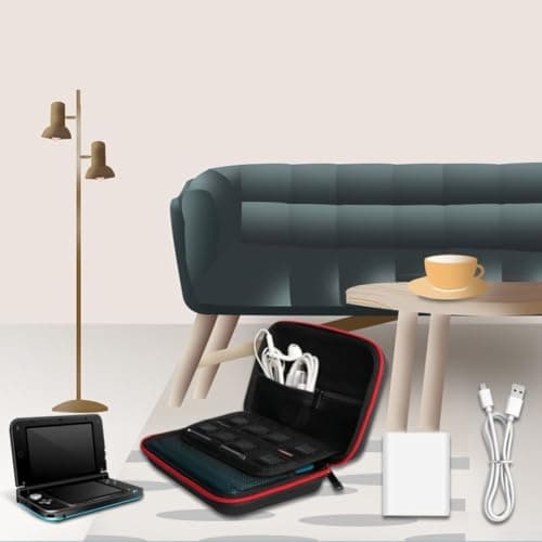 Portable Travel Bag for 3DS XL Lightweight Compact(Black) — view 4