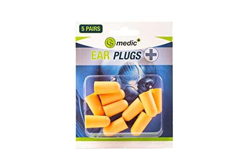 CS Medic Ear Plugs - Soft Foam - Pack of 10 Pairs - Best for Noise Reduction - Work - Sleep - Flying - Concerts — view 3