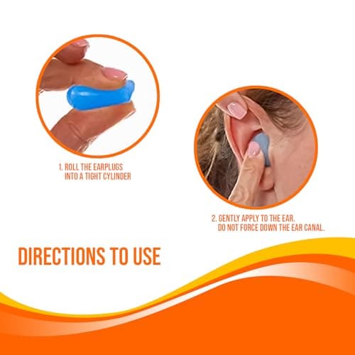 30Pcs Reusable Silicone Wax Ear Plugs - 32dB Noise Cancelling for Sleep — view 3
