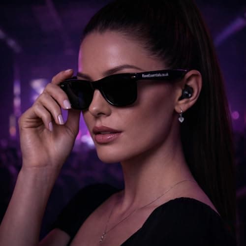 Aura Concert Earplugs | High-Fidelity 18 dB Hearing Protection for Raves, Festivals & DJs | Reusable Silicone Ear Plugs with Carry Case | 4 Sizes XS-L — view 2