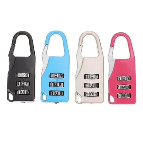 JECOMPRIS Lock for Locker Combination Lock for Suitcase Travel Luggage Anti-Theft Stationery Box