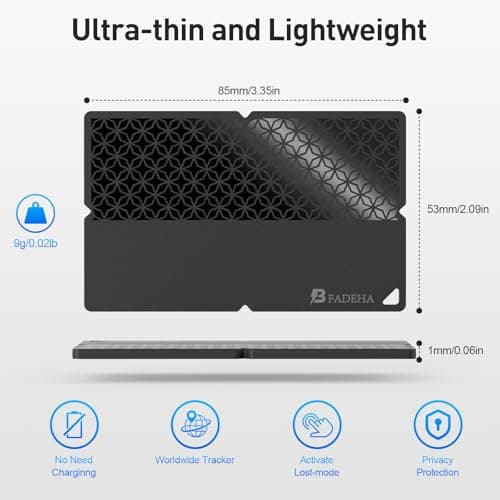 [Apple MFi Certified] Airtag Card Wallet Tracker — view 3