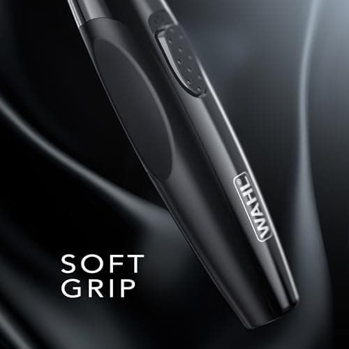 Wahl 2‑in‑1 Detail Trimmer – Ear, Nose & Precision Facial Hair Trimmer with Washable Heads, Battery Powered, Comfort Grip, Rinseable Blades & Travel Case — view 2