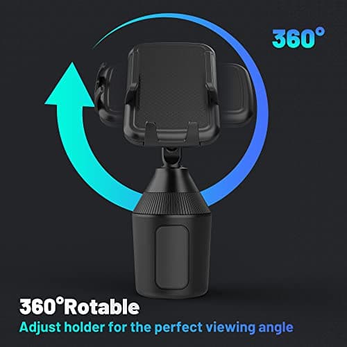 SEEKONE Universal Car Phone Holder Cup Holder Cell Phone Mount — view 6
