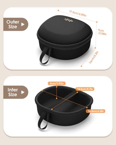 Headphone Case Hard Shell for Soundcore Anker Q20 Q20i Q30/KVIDIO/Beats — view 5