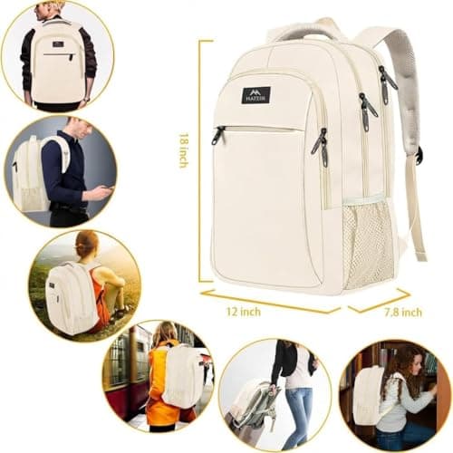 MATEIN 15.6 Inch Travel Laptop Backpack, Work Bag Lightweight Laptop Bag — view 6