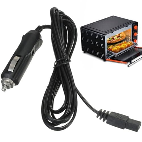 Car Refrigerator Power Cord – Vehicle Cable Plug Connector, Cooler Cable