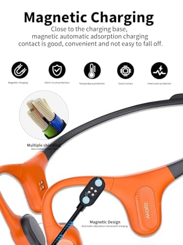 Charger Cable for mojawa aerra,toergy Fast Charging USB Cable with Magnetic Attachment,Durable Lightweight Design,Portable Silicone Travel Storage Bag Included — view 2