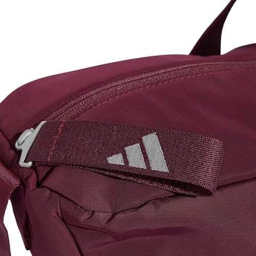 adidas Women's Adidas Sport Bag Duffel_Bag, Maroon/Silver met., One Size — view 5
