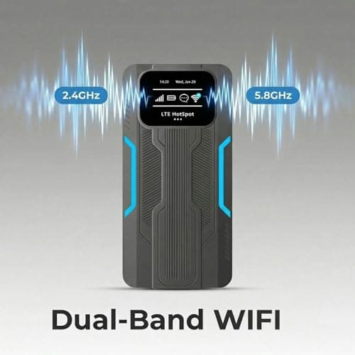 Haofy Portable 4G LTE Mobile Hotspot Router 300Mbps 10000mAh — view 3