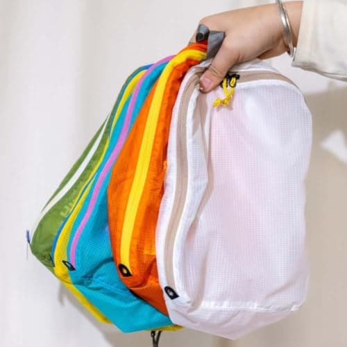 Waterproof Silicone Toiletry Bag 15D Nylon Travel Wash Kit(white) — view 6