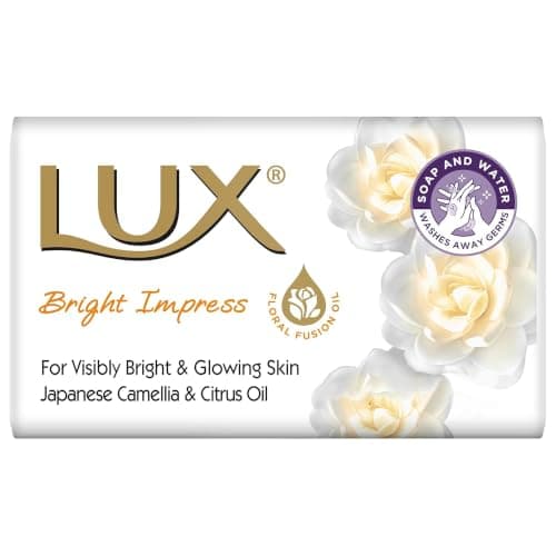 Lux Bright Impress Soap Bar, 80 g, 12-Pack — view 2