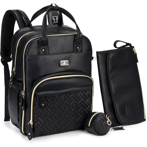 Dikaslon Baby Changing Bags Backpack, Large Baby Bag, 19 Pockets, Outdoors