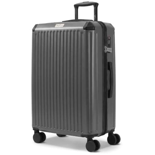 LUGG Sky Rover 28 Inch Suitcase Hard Shell Luggage, Strong & Lightweight with Secure TSA Lock, Smooth 360° Wheels, Internal Pockets - Airline Approved - 76x49x29cm - 5 Year Warranty