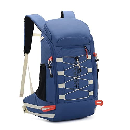 Bseash 40L Lightweight Waterproof Hiking Backpack with Rain Cover,Outdoor Sport Travel Daypack for Camping Climbing Skiing Cycling