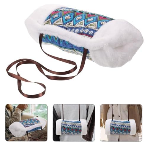 Warm Muff for Hands - Plush Warm Hand Muffler | Soft Arm Warmer for Outdoor Winter Hiking Stadium Concerts Event Staff Bus Travel Shopping Delivery Football — view 5