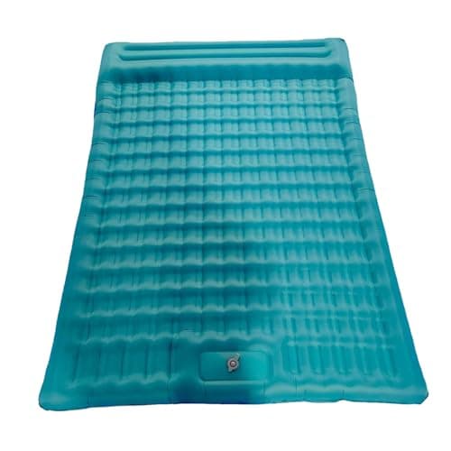 Mat Your Portable Chill Thick Sleeping Pad For Camping Self Inflating Travel Air Mattress With Lightweight Portable Tent Bed For Outdoor (Sky Blue, A)